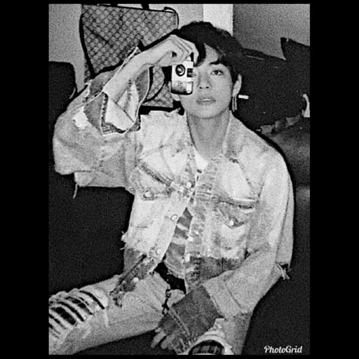 чон чонгук, ким тэ хён, jungkook bts, bangtan boys, taehyung retro