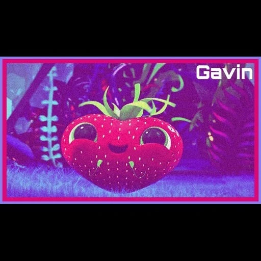 fraises, baies de fraises, barry revenge ogm, nuageux 2 gmo barry revenge, fruit poulet queue de fraise console de jeu