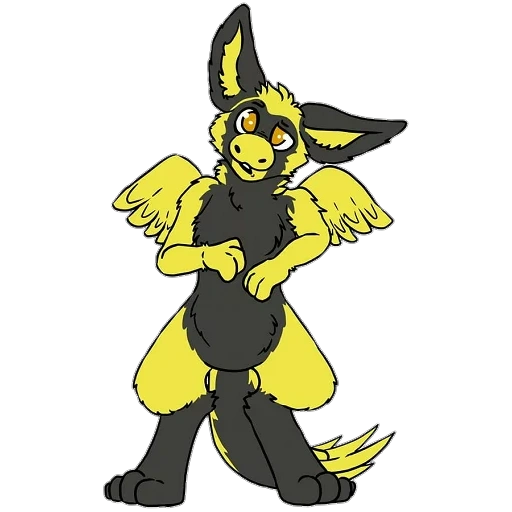 art of free, free rabbit, apa itu frey, karakter free, pokémon umbreon furry