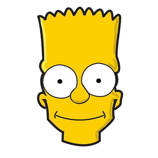 die simpsons, simpsons hintergrund, bart simpson, bart simpson gesicht, bart simpson profil