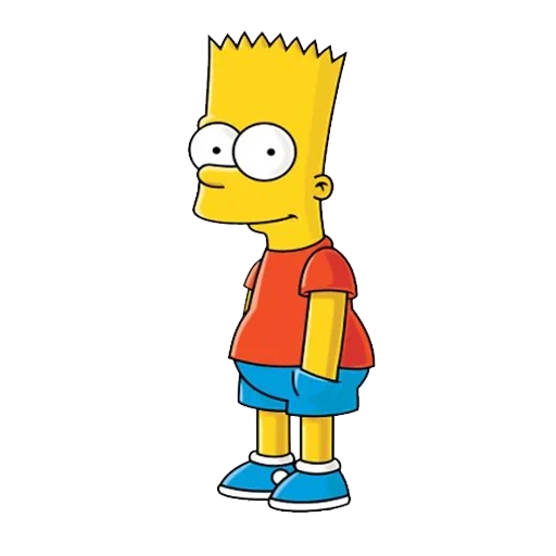 the simpsons, bart simpson, the simpsons boys, simpson character, drawing by bart simpson