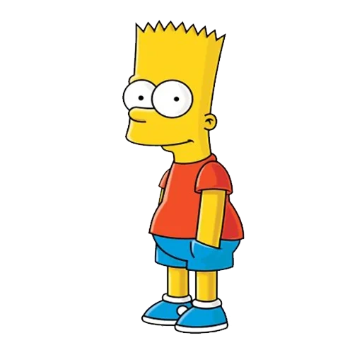 die simpsons, bart simpson, simpsons junge, simpsons zeichen, bart simpson