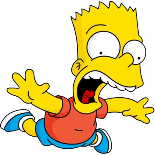 the simpsons, bart simpson, homer simpson, bart simpson yelled, bart simpson is screaming