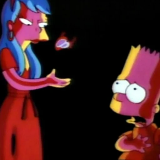 la macchina fotografica, i simpson, bart simpson, lisa simpson lofi, maggie simpson maggie