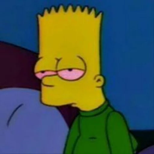 bart simpson, roi arthur, bart simpson triste, couverture de style phonk, il y a un journal sur le feu et ça brûle comme moi pour toi