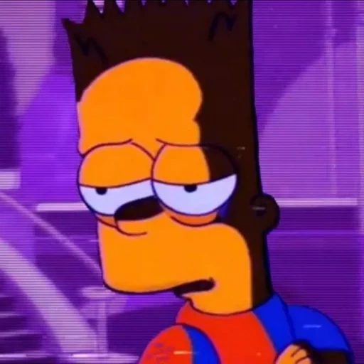 última vez, este momento, bart simpson triste, simpsons loners, bart triste qualidade de boa qualidade