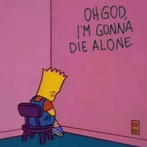 les simpsons, bart simpson, simpson est triste, bart simpson est triste, bart simpson est triste