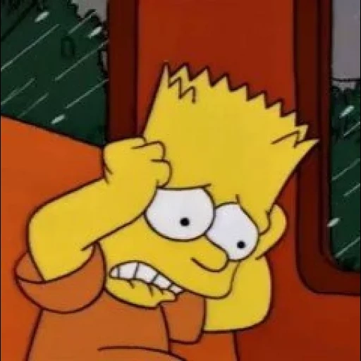 soundcloud, bart simpson, lisa simpson, simpson está triste, triste bart simpson