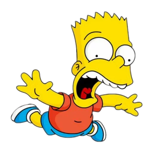 bart, the simpsons, bart simpson, simpsons stickers