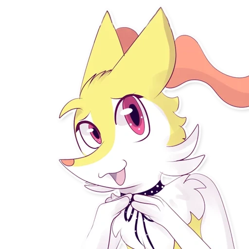 аниме, braixen, мангл няшка, мангл красивая, покемон брайксен