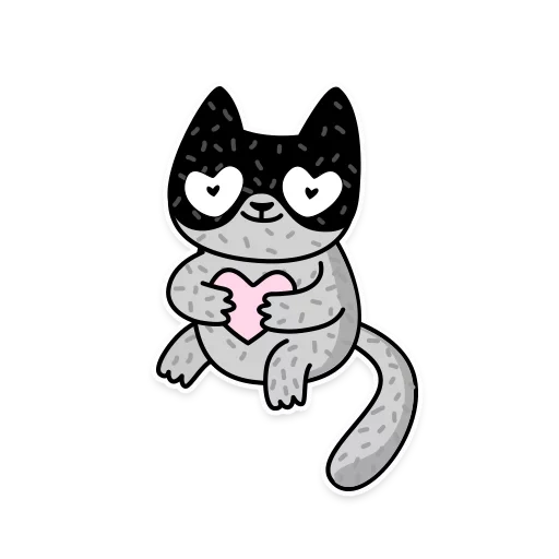 gato, lindo gato, gato vectorial, gato de dibujos animados, vector de gato de invierno