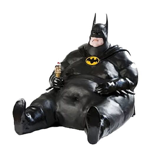 hombre murciélago, figura de batman, fat batman, figura de batman, figura batman christian bale