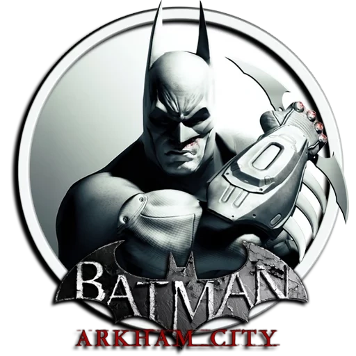 hombre murciélago, batman arkham, batman arkham city, batman arkham city, ícono de la ciudad de batman arkham