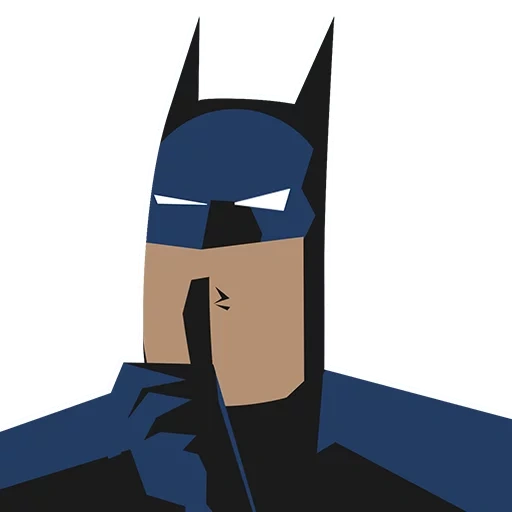 batman, batman farke, batman's face, batman animation series, batman is back