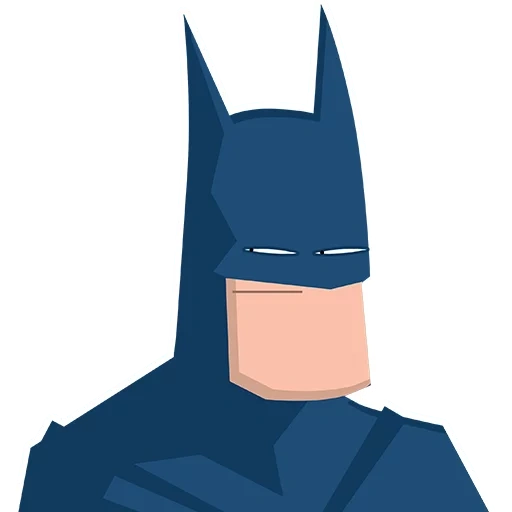 batman, proyek batman, wajah batman, batman minimalis, superhero batman