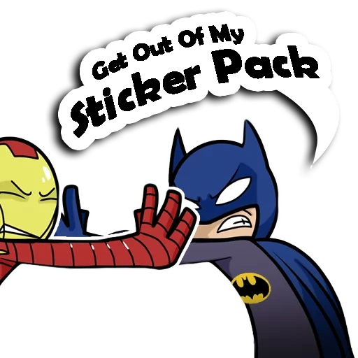 anime, batman, caricatures, comics de super-héros, la blague de spider-man