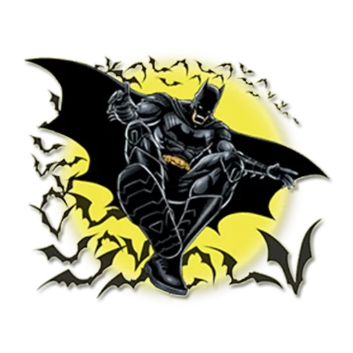 batman, batman sticker, batman logo, batman waffle paper