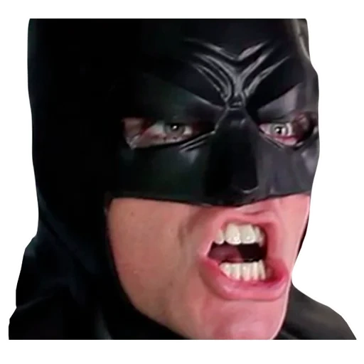 batman, la cara de batman, máscara batman, máscara batman, monóxido de carbono batman