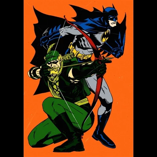 бэтмен, бэтмен джокер, бэтмен зеленая стрела, бэтмен против джокера 1992, комиксы бэтмен против джокера