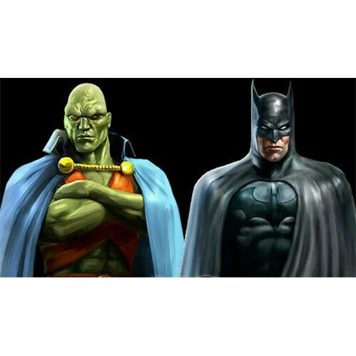 batman, hank henshow, marziano hunter snyder, batman 2004 martian hunter, batman contro superman zare justice