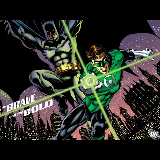 batman, feu vert, yafon green batman, batman green lantern, feu vert pour la première bande dessinée