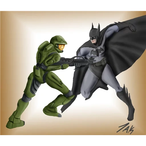 batman, bain vs batman, karakter kulare batman, batman vs bob fett, patung injustice gods us batman