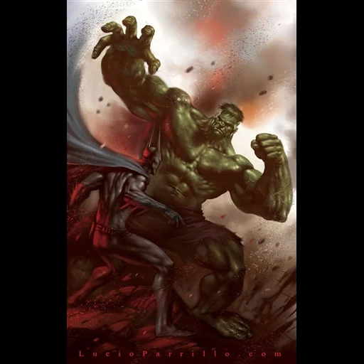 hulk, batman hulk, legenda superhero, batman vs hulk, immortal hulk marvel