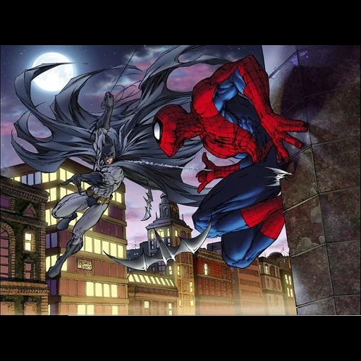 batman, spider-man, peter petrovich fiorov, spider-man 3 enemigo reflectante, batman war superman justice dawn