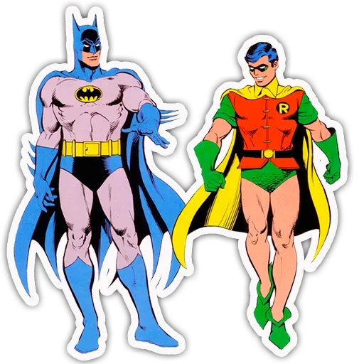 homme chauve-souris, batman robin, super-héros de batman, batman classique, super-héros robin batman