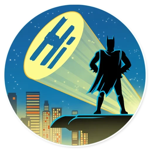 hombre murciélago, batman watsap, póster de batman, la ciudad de los superhéroes, cointelegraph airdrop