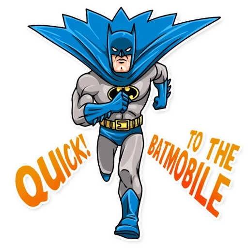 batman, cartoon di batman, supereroe batman