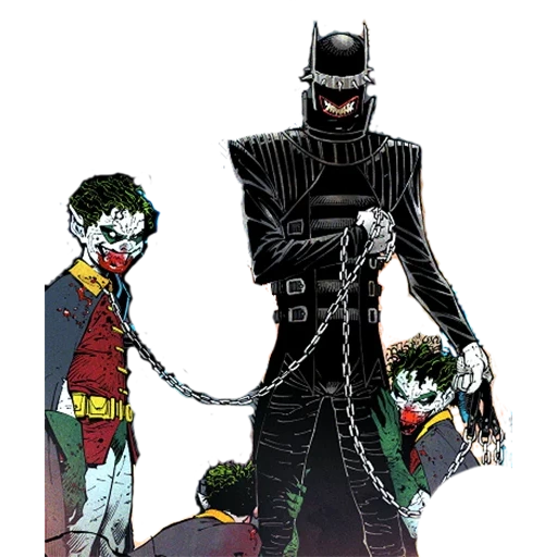 batman, batman robin, payaso batman, the batman who laughs robin, batman payaso oscuro universo múltiple