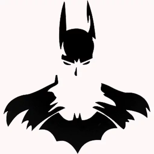 batman sticker, template batman, batman logo, vector batman, batman schablone