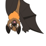 Bat Stickers by Pulexart.com