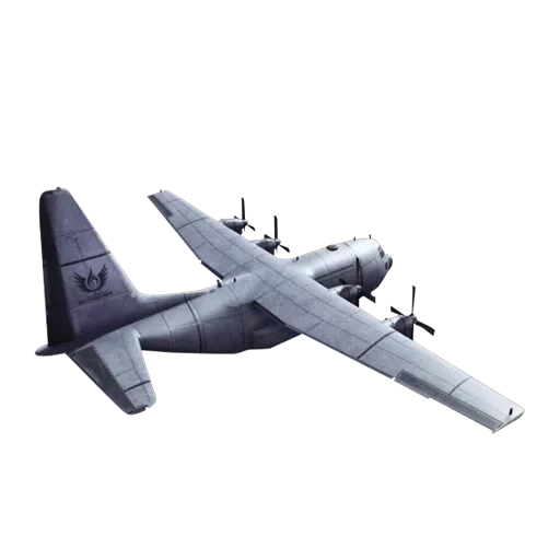 c 130 j, avión pubg, avión de ala fija c 130, modelo de avión, modelo hércules de aviones estadounidenses