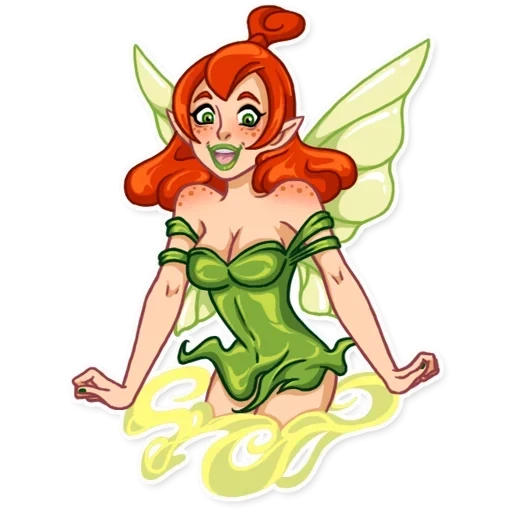 fairy, зеленая фея, green fairy