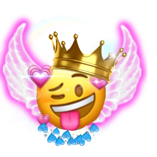 emoji, emoji, emoji king, smileik king, smileik crown