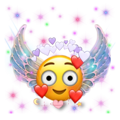 faita emoji, emoji kras, smimik angel, emoji angel, angelo smimik