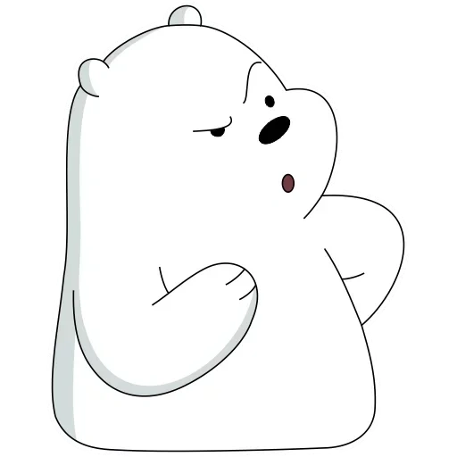 cute bear, little bear white, we naked bear white, ice bear we bare bears, white's whole truth about bears