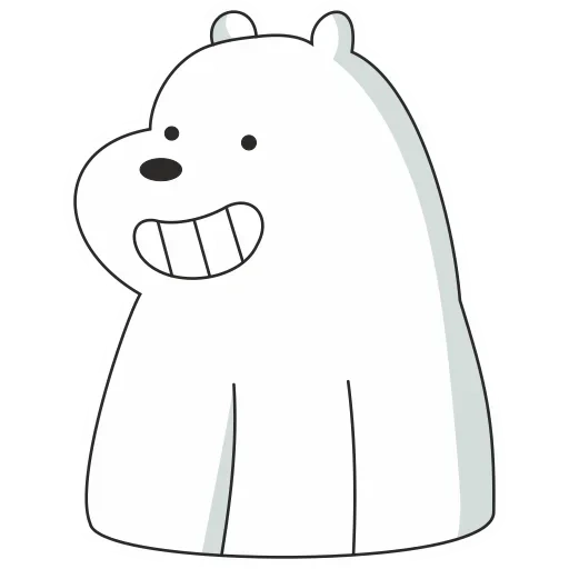 ice bear, icebear lizf, polar bear, bear stripes, bear is funny