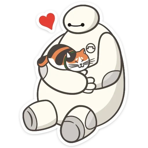 beimax, seni beimax, beimax cat, baymax kot, gambar beimax