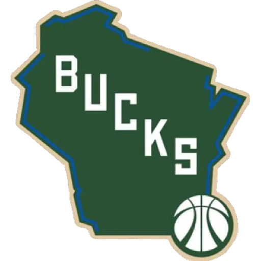lotto, signo, milwaukee bucks, señal de bucks, logotipo del club de baloncesto milwaukee bucks