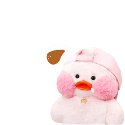 pato de felpa, toy duck lalafanfan, lalafanfan duck es rosa, juguete blando lalafanfan duck, juguete blando de lalafanfan duck