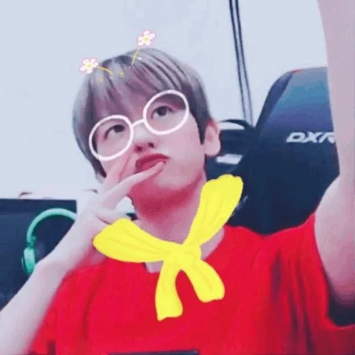 humano, garoto, um garoto bonito, bts taehen branca de neve, fem baekhyun com pirulito