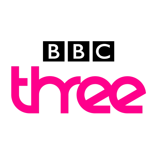 bbc, bbc three, bbc iplayer, drapeau du canal, quatre logos de la bbc