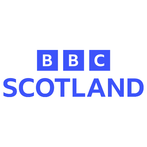 bbs, der text, das logo, bbc scotland, kennzeichnung des kanals