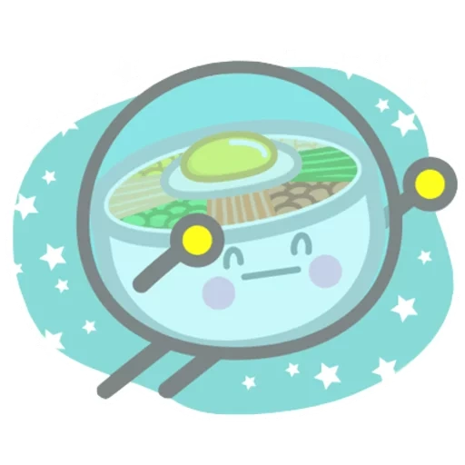 astronomical icon, rick morty badge 5, cartoon bibimbap, spacecraft animation, illustration of alien spacecraft