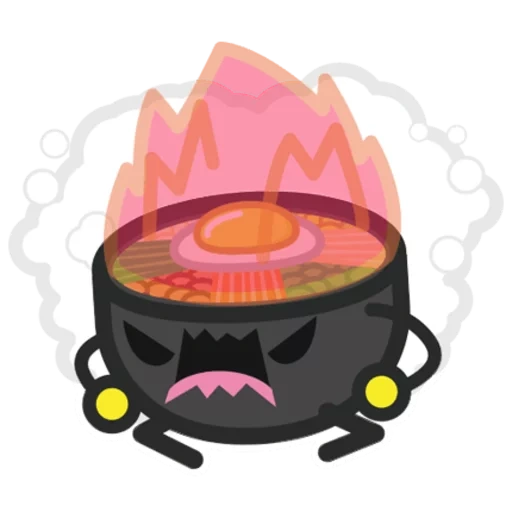 boiler, a witch's cauldron, wizard boiler, flat pot stove, witch vector cauldron