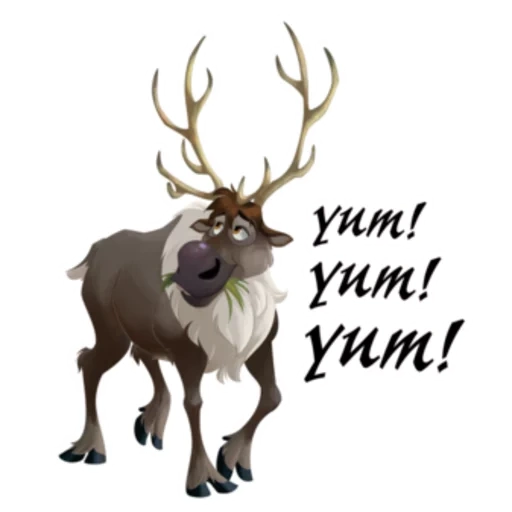 lu sven, a cold heart, elsa lusven, cold heart gentle, cold-hearted elk