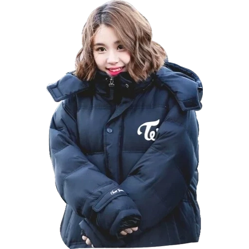 куртка, зимняя куртка, twice пуховиках, twice chaeyoung 2020, куртка зимняя женская
